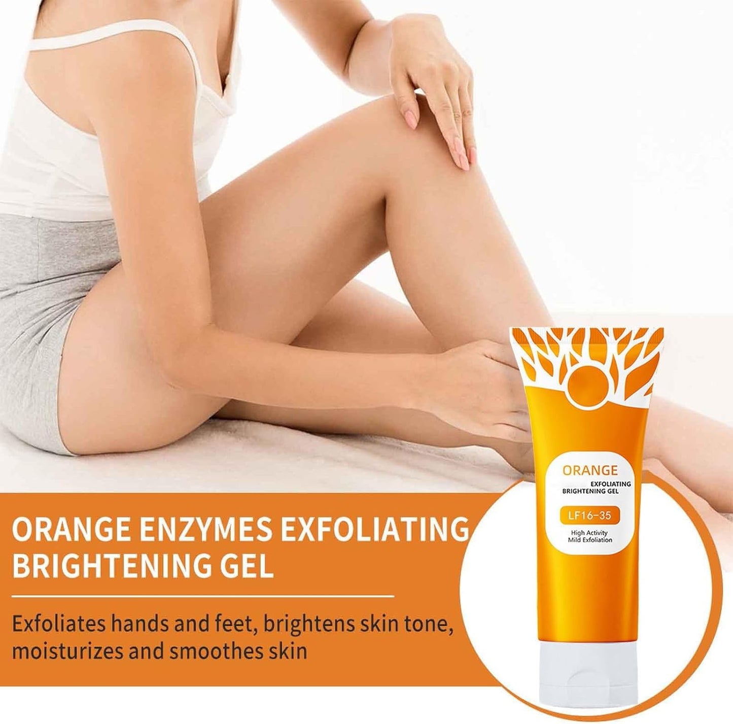 Orange Exfoliating Gel for Face & Body