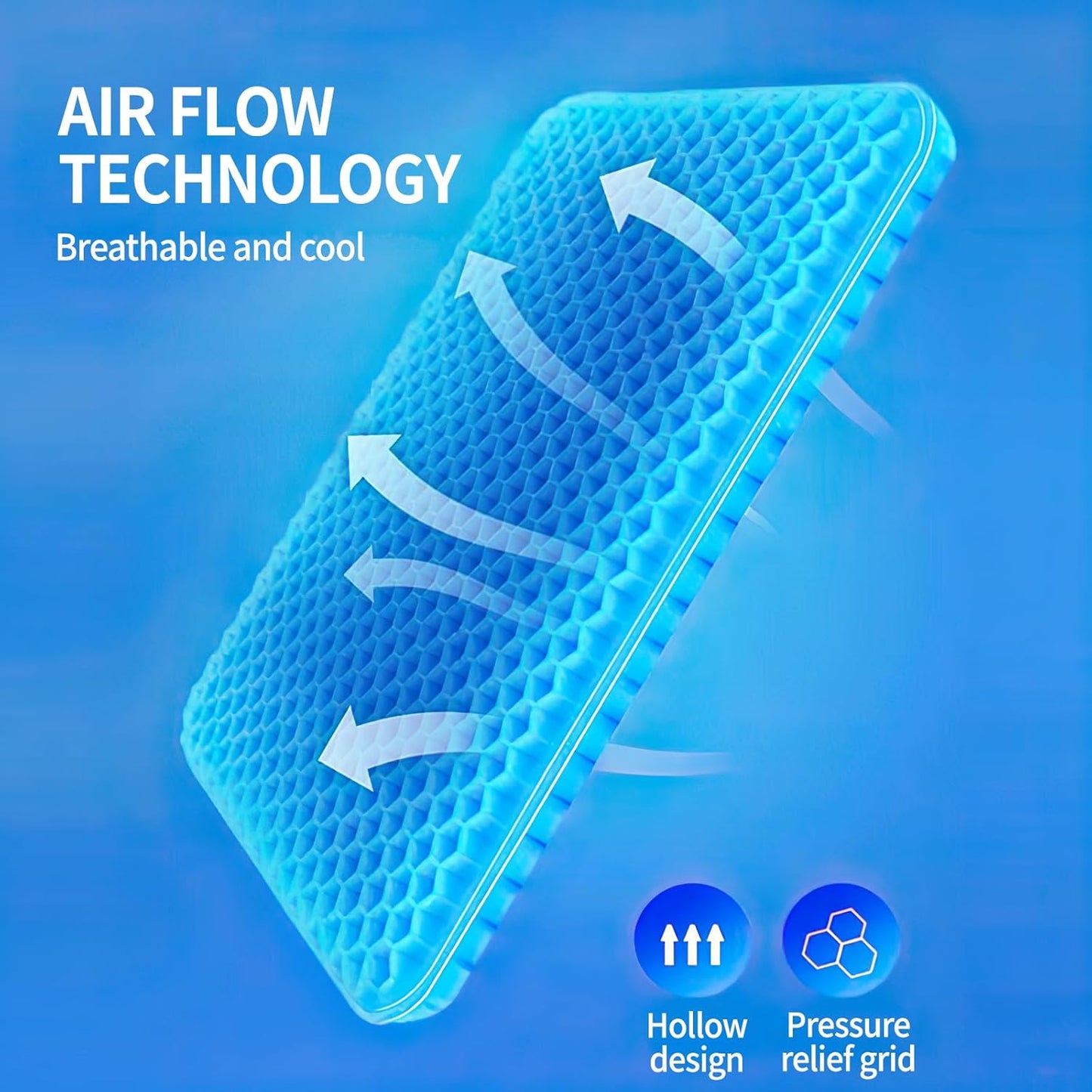 Silicone Ice Pad Insulated Car Seat Cushion