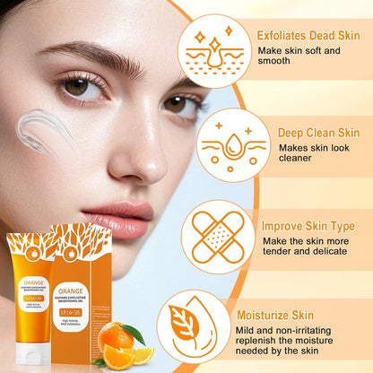 Orange Exfoliating Gel for Face & Body