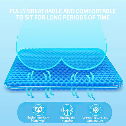 Silicone Ice Pad Insulated Car Seat Cushion