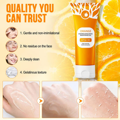 Orange Exfoliating Gel for Face & Body