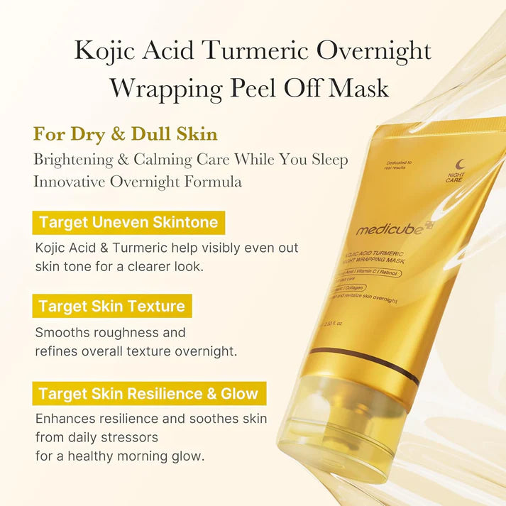 Kojic Acid Turmeric Night Wrapping Mask